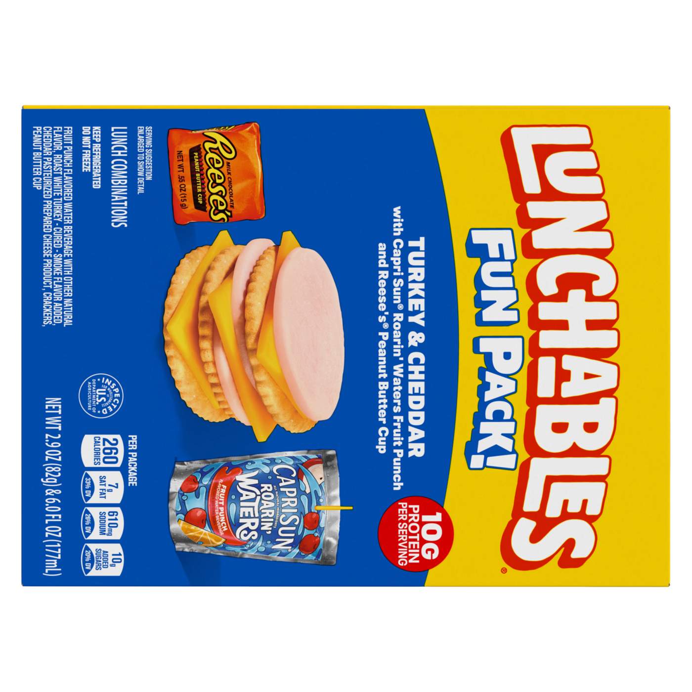 Lunchables Lunch Combinations Turkey & Cheddar Cracker Stackers; image 5 of 5