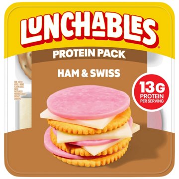 Lunchables Lunch Combinations Ham & Swiss With Crackers