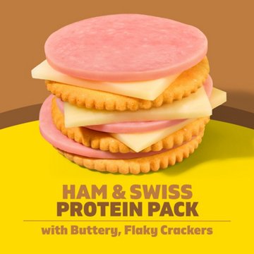 Lunchables Lunch Combinations Ham & Swiss With Crackers