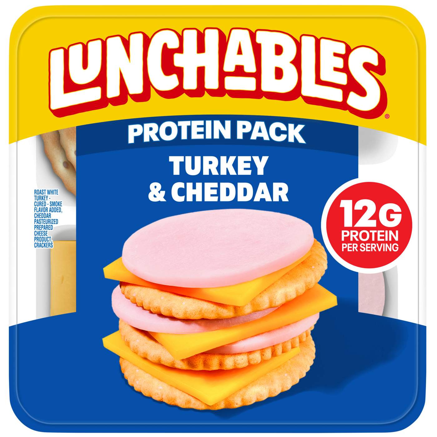 Lunchables Lunch Combinations Turkey & Cheddar with Crackers; image 1 of 5