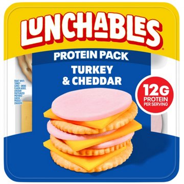 Lunchables Lunch Combinations Turkey & Cheddar with Crackers, 3.2 oz