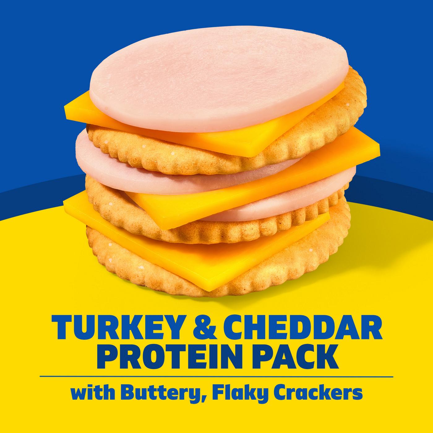 Lunchables Lunch Combinations Turkey & Cheddar with Crackers; image 2 of 5