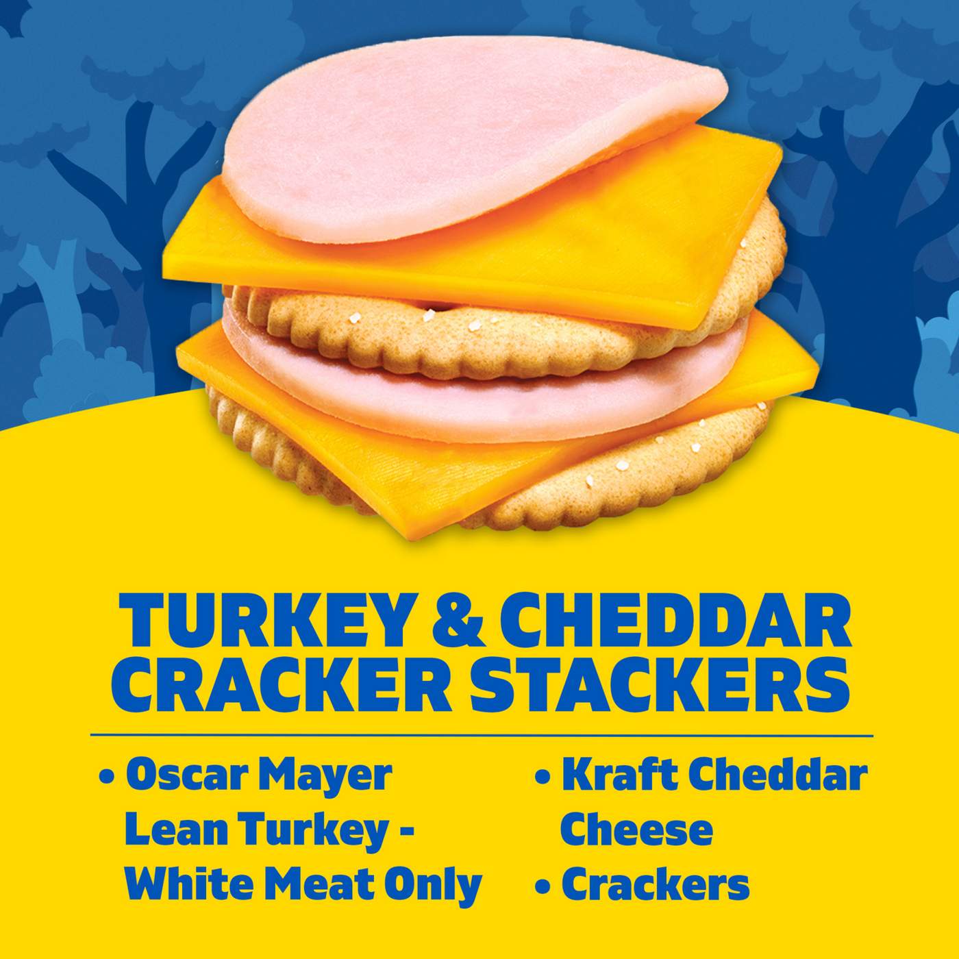 Lunchables Snack Kit Tray - Turkey & Cheddar Cheese Cracker Stackers; image 3 of 6