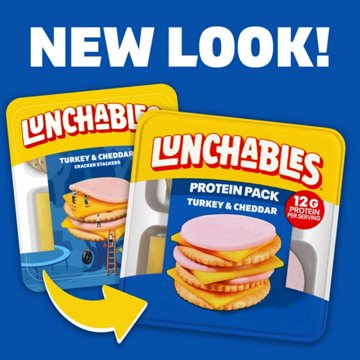 Lunchables Lunch Combinations Turkey & Cheddar with Crackers, 3.2 oz