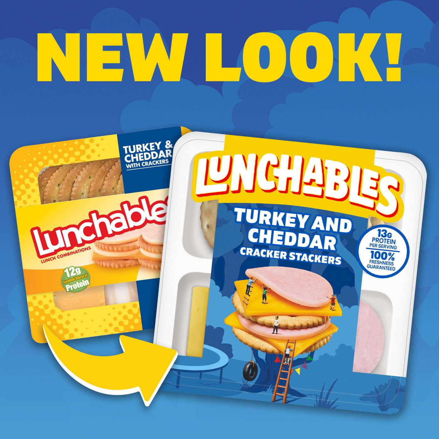 Lunchables Snack Kit Tray - Turkey & Cheddar Cheese Cracker Stackers; image 6 of 6