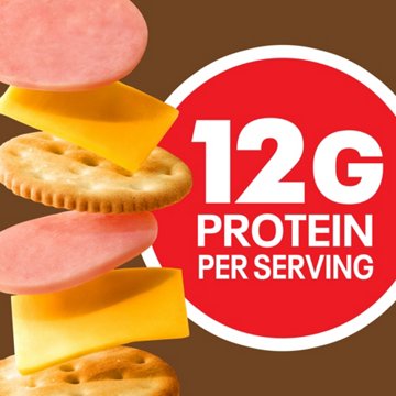 Lunchables Lunch Combinations Ham & Cheddar with Crackers, 3.2 oz