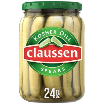 Claussen Kosher Dill Spears, 24 oz