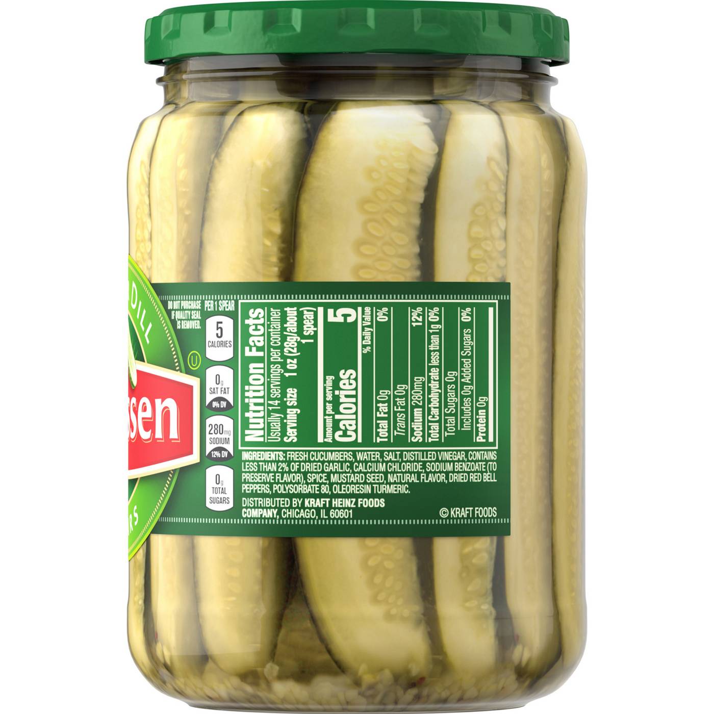 Claussen Kosher Dill Spears; image 3 of 9