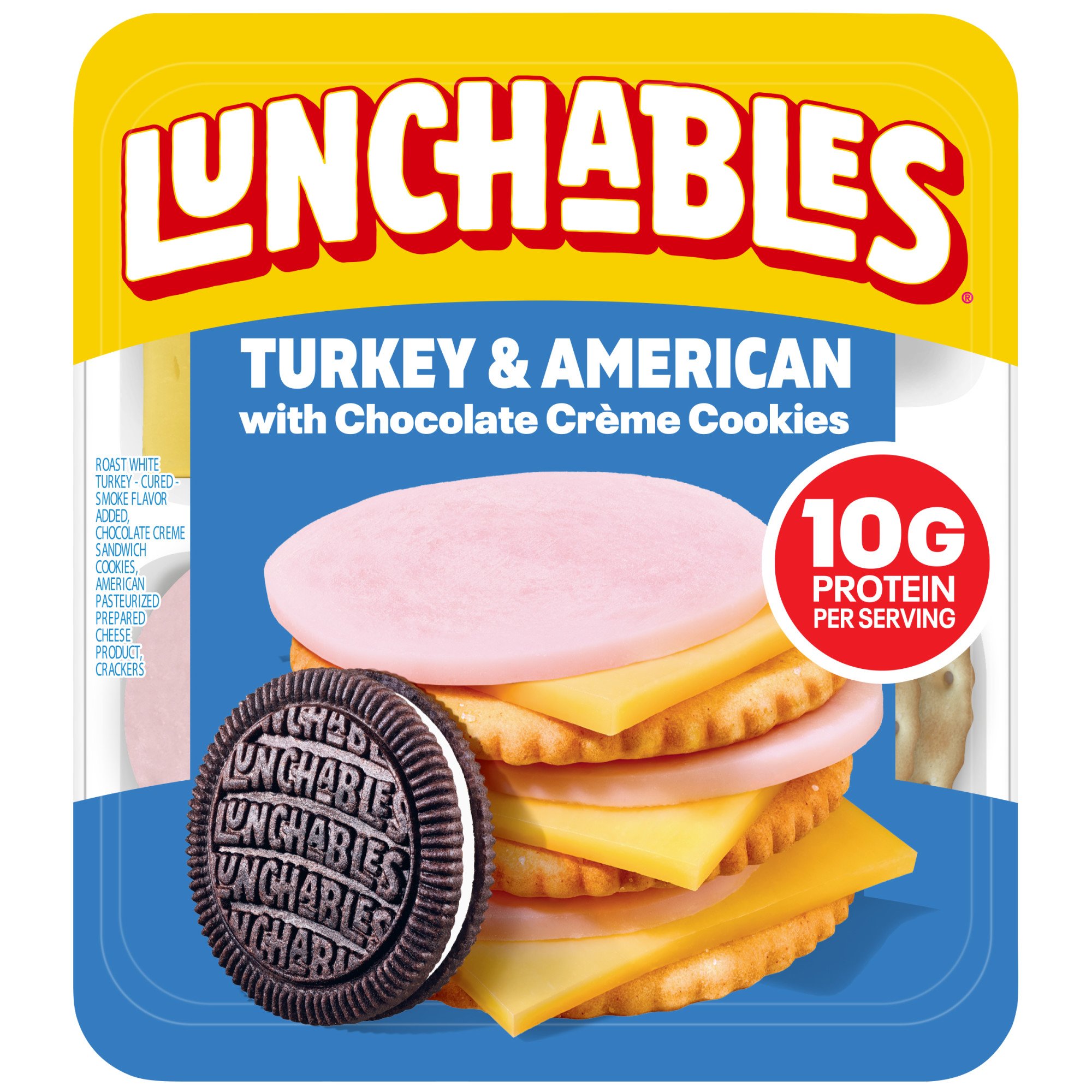 Oscar Mayer Lunchables Turkey and American Crackers Shop Snack Trays
