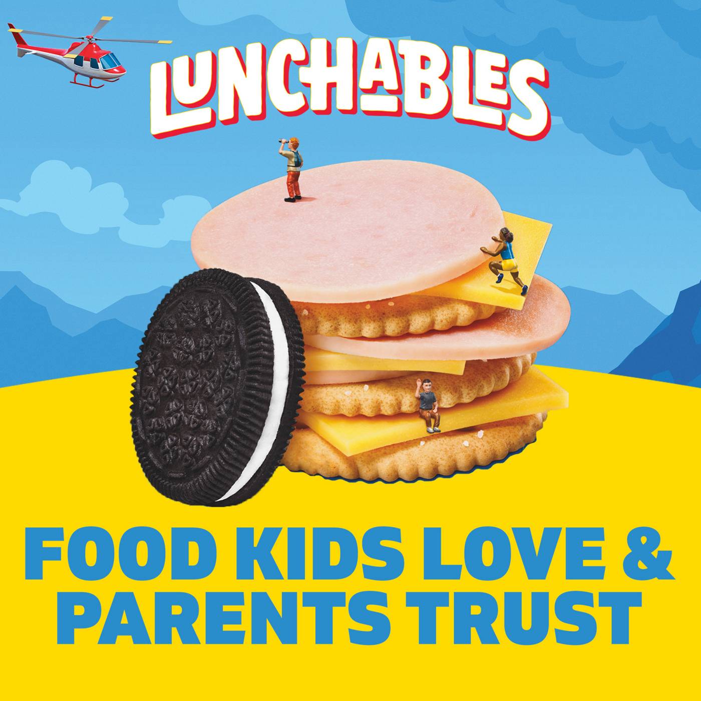 Lunchables Snack Kit Tray - Turkey & American Cracker Stackers with Chocolate Creme Cookies; image 3 of 7
