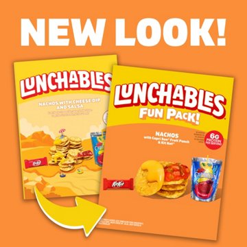 Lunchables Lunch Combinations Nacho Cheese Dip & Salsa