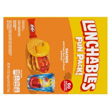 Lunchables Lunch Combinations Nacho Cheese Dip & Salsa
