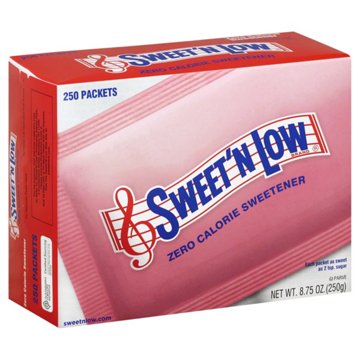 Sweet 'N Low Zero Calorie Sweetener Packets, 250 ct