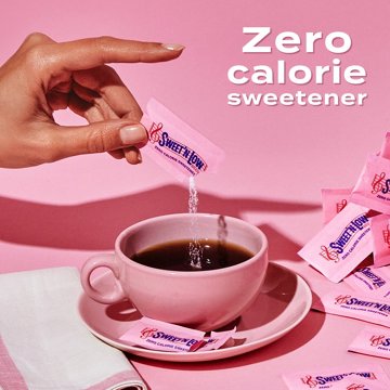 Sweet 'N Low Zero Calorie Sweetener Packets, 250 ct
