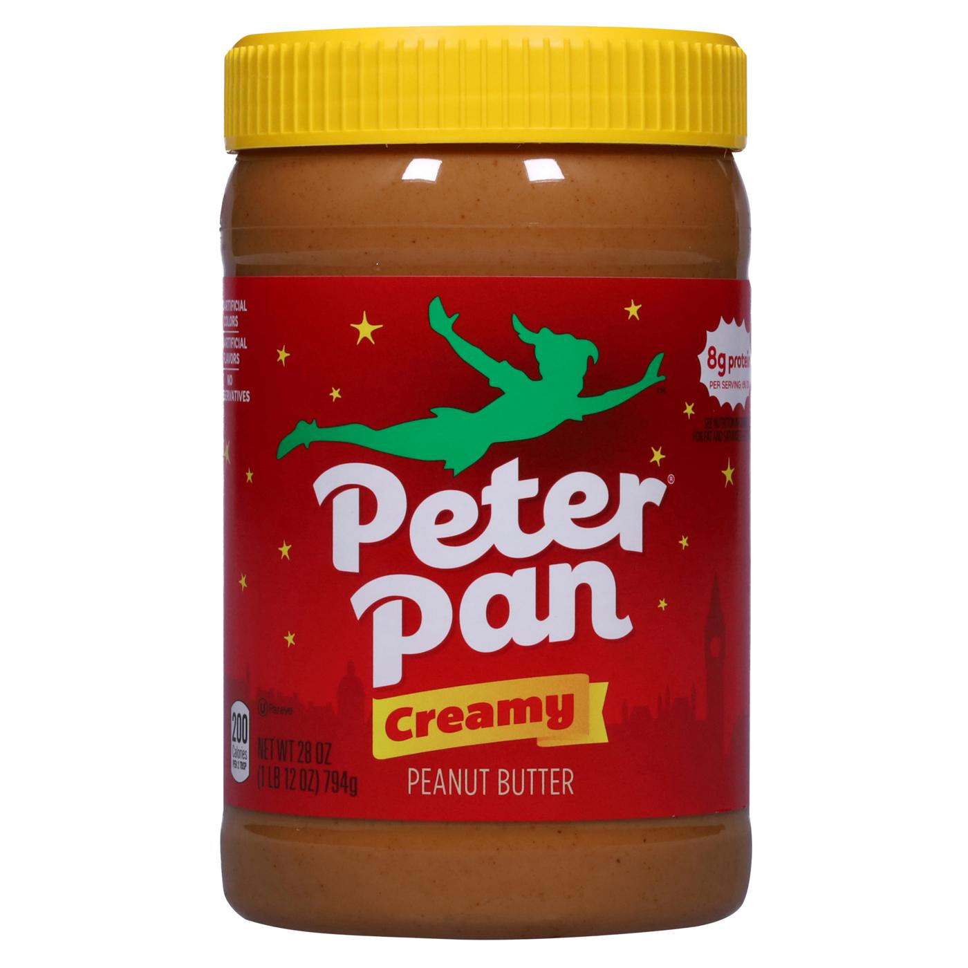 Peter Pan Creamy Peanut Butter; image 1 of 2