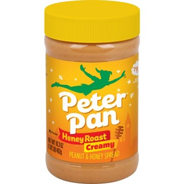 Peter Pan Creamy Honey Peanut Butter Spread, 16.3 oz