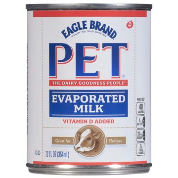 Pet Evaporated Milk, 12 oz