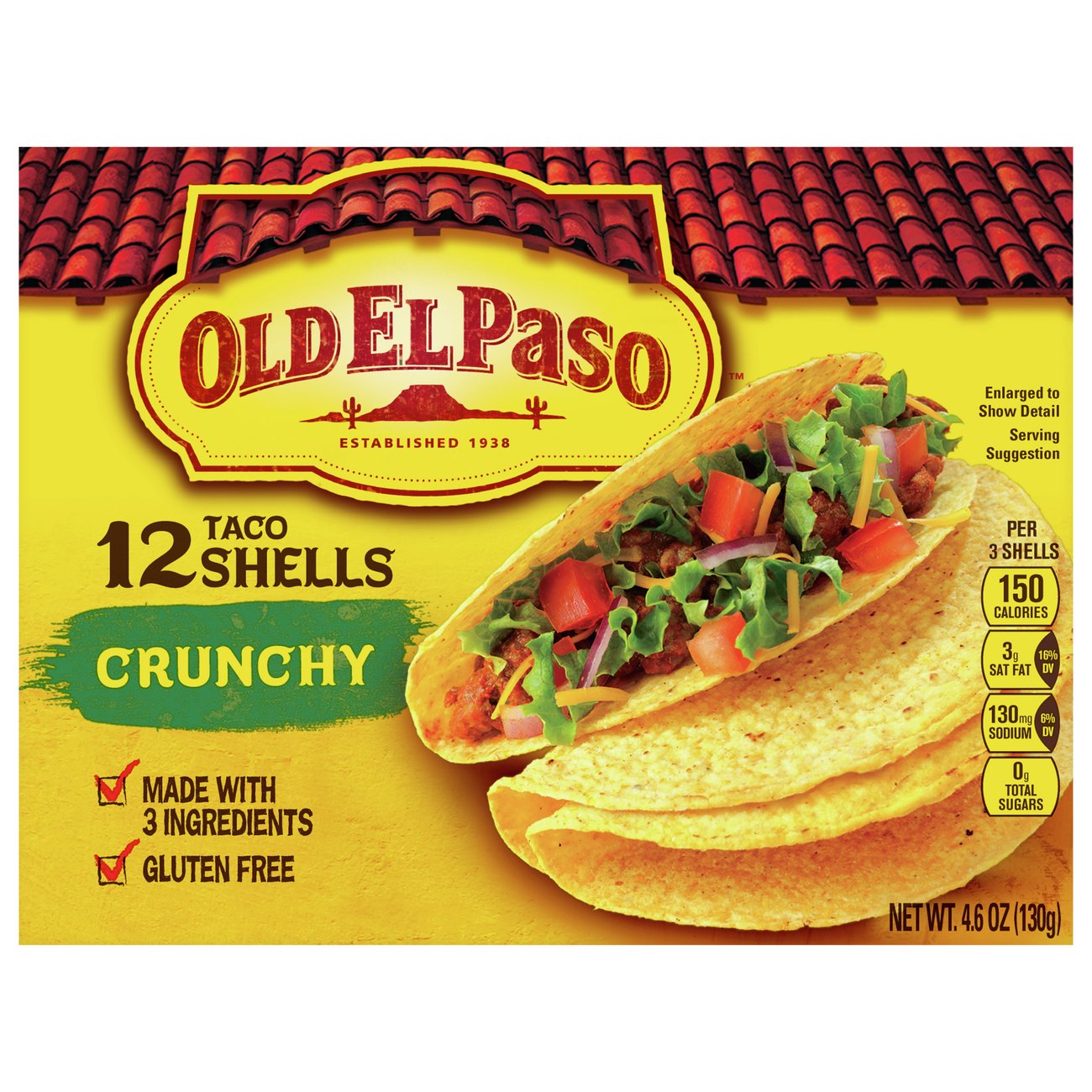 Old El Paso Crunchy Taco Shells Shop Tortillas At H E B.