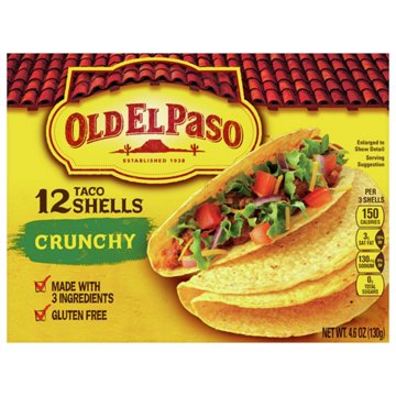 Old El Paso Crunchy Taco Shells, 12 ct