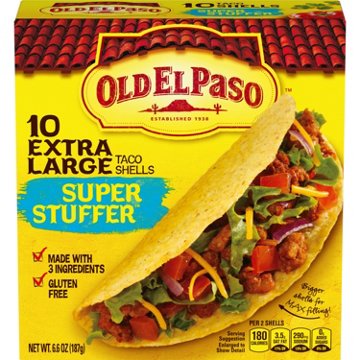 Old El Paso Super Stuffer Taco Shells, 10 ct