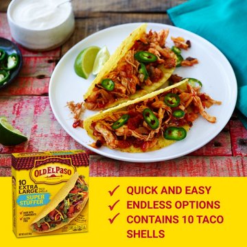 Old El Paso Super Stuffer Taco Shells, 10 ct