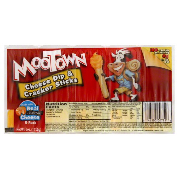 Mootown Cheese Dip & Cracker Sticks Shop Snacks & Candy at HEB