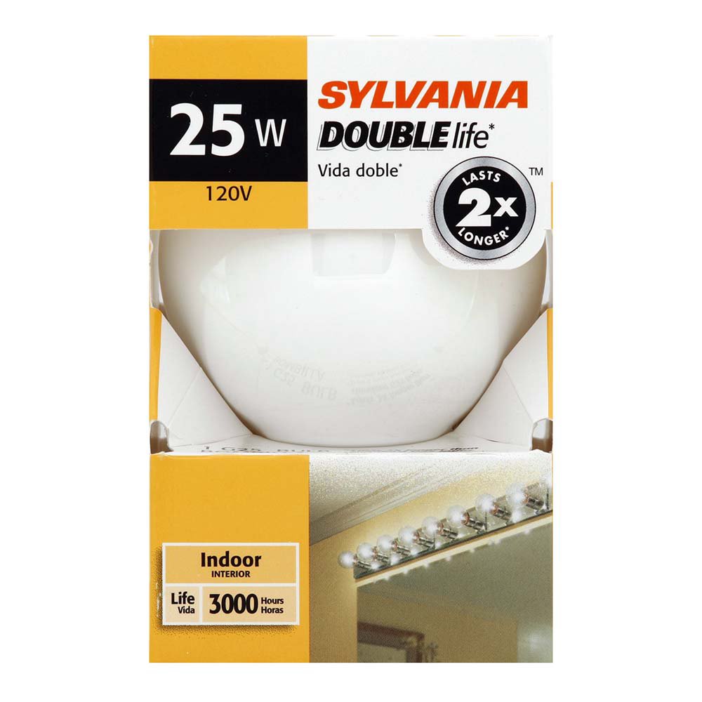 Sylvania Double Life A19 25-Watt Indoor Light Bulb - Shop Light Bulbs ...