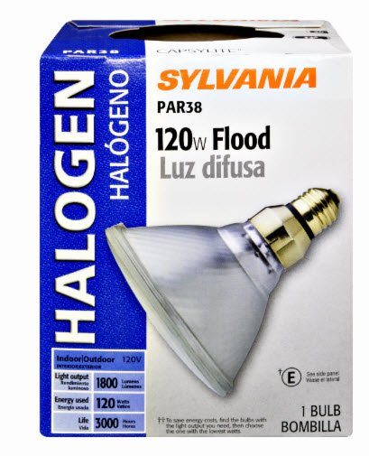 Sylvania Par38 120-Watt Halogen Flood Light Bulb - Shop Light Bulbs At ...