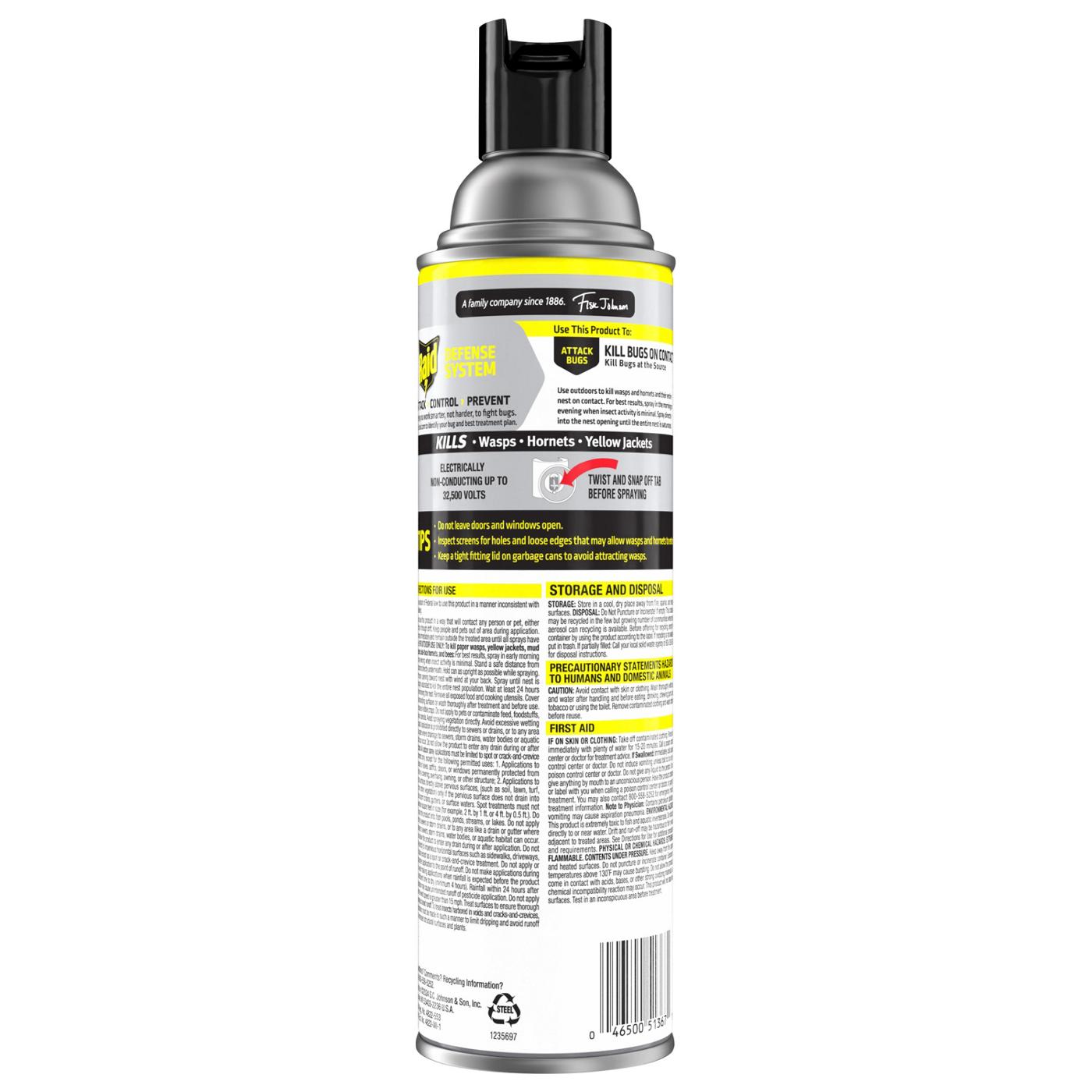 Raid Wasp & Hornet Killer, Outdoor Flying Insect Spray; image 9 of 10