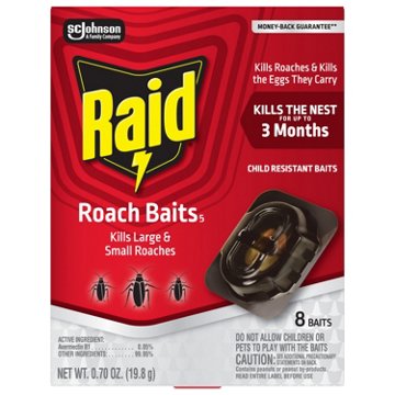 Raid Double Control Large Roach Baits