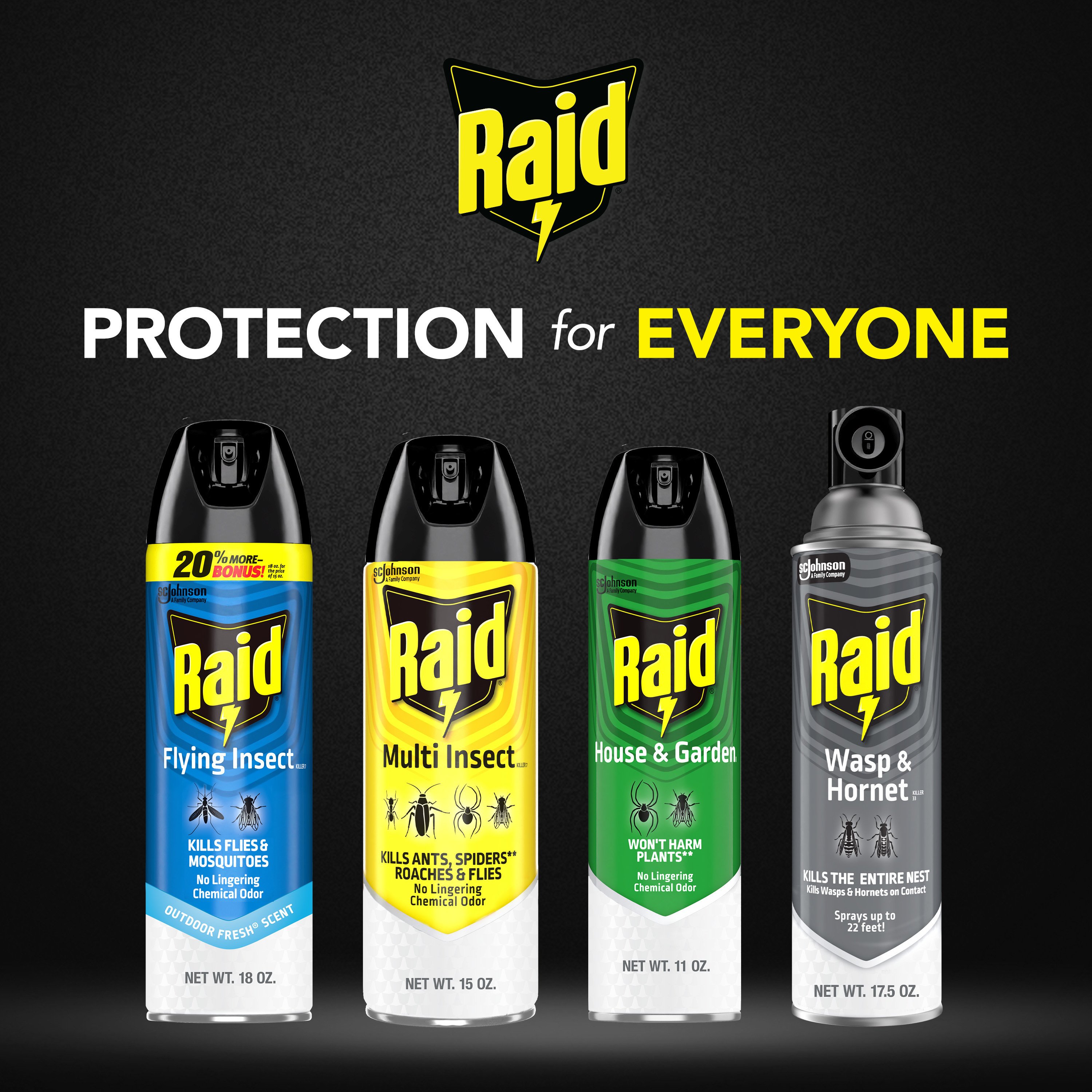 Raid Flying Insect Killer 7 - Shop Insect killers at H-E-B