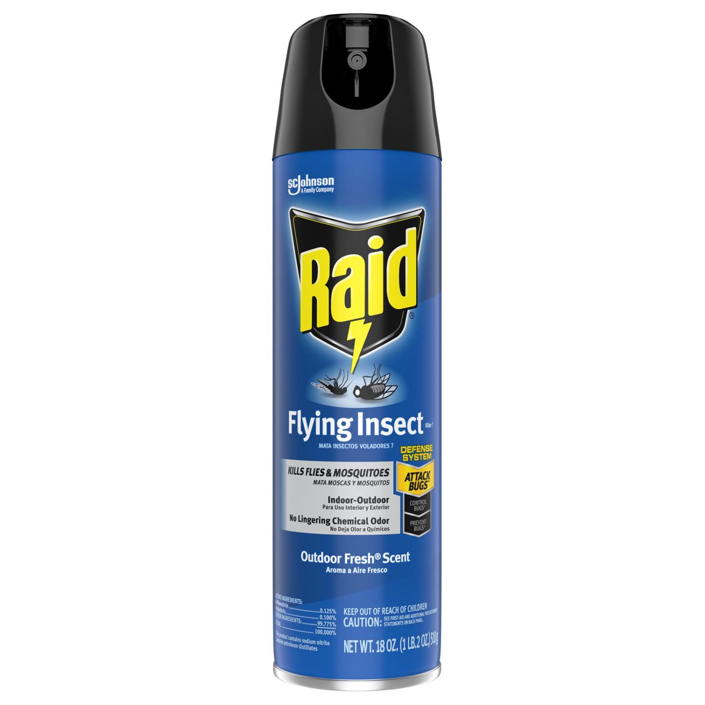 Raid Flying Insect Killer 7; image 1 of 2