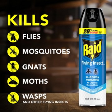 Raid Flying Insect Killer 7, 18 oz