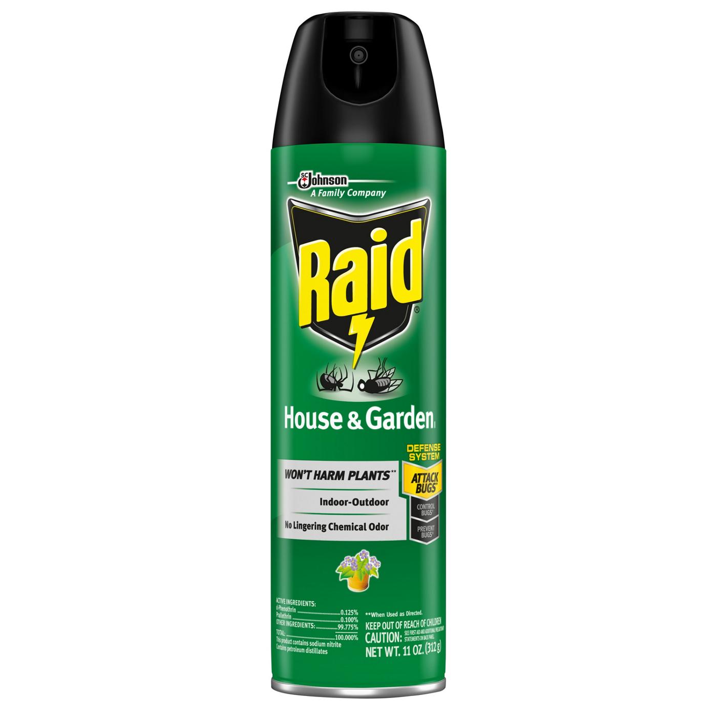 Raid House & Garden I Bug Spray; image 1 of 3
