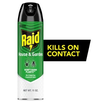 Raid House & Garden I Bug Spray, 11 oz