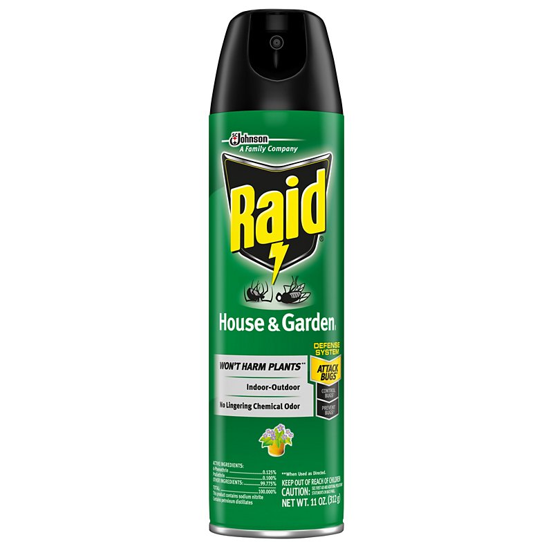 Raid House Garden Defense System, Garden Pest Control Spray