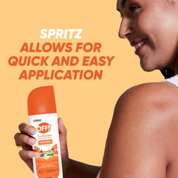 OFF! FamilyCare Mosquito Repellent Unscented Bug Spray, 6 fl oz