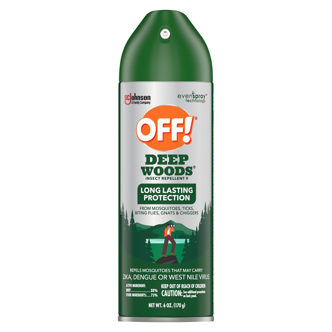 Off! Deep Woods Insect Repellent V; image 1 of 2