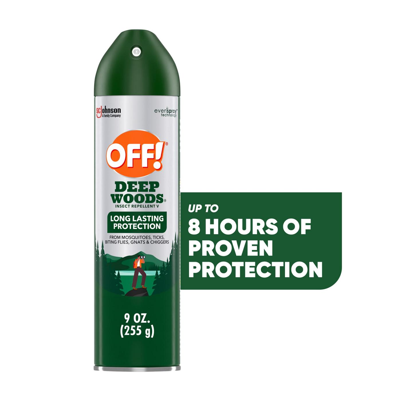 OFF! Deep Woods Insect Repellent V Spray; image 5 of 11