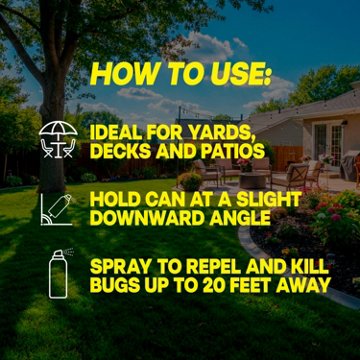 Raid Yard Guard Mosquito Fogger, 16 oz