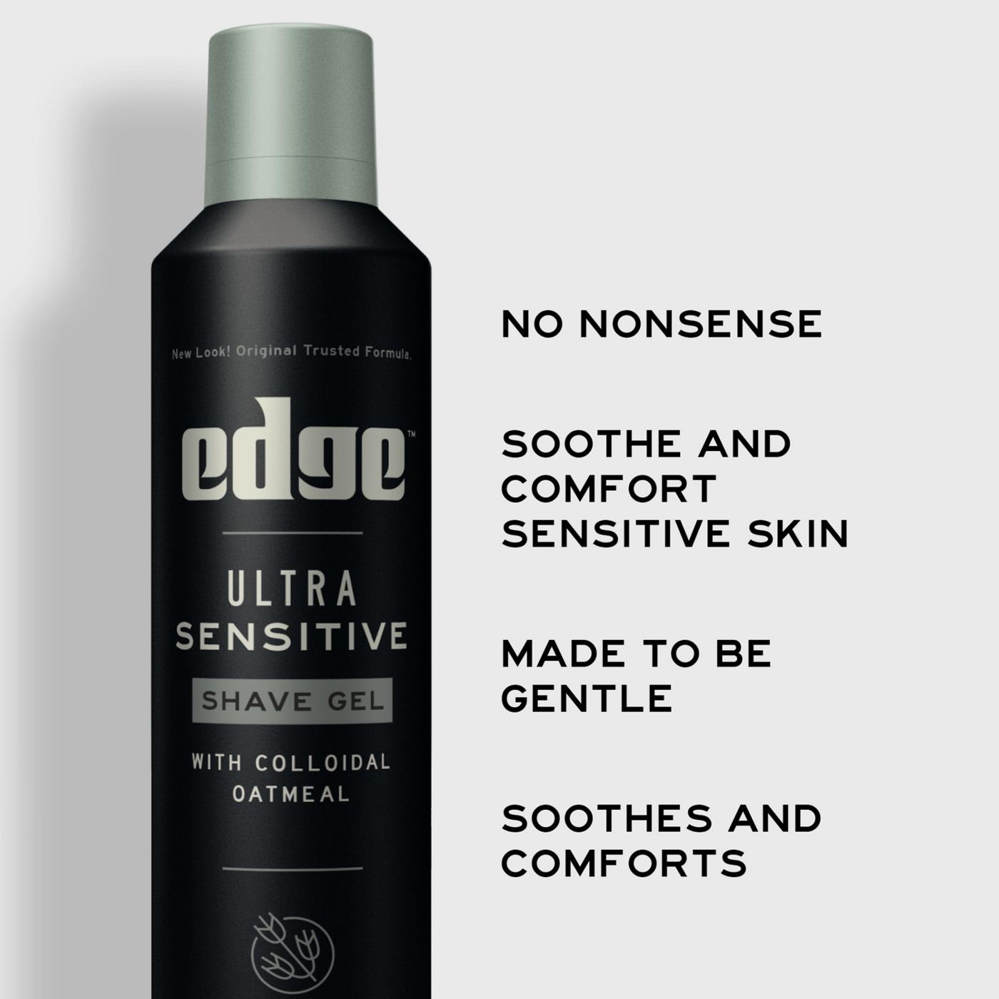 Edge Sensitive skin shave gel with aloe