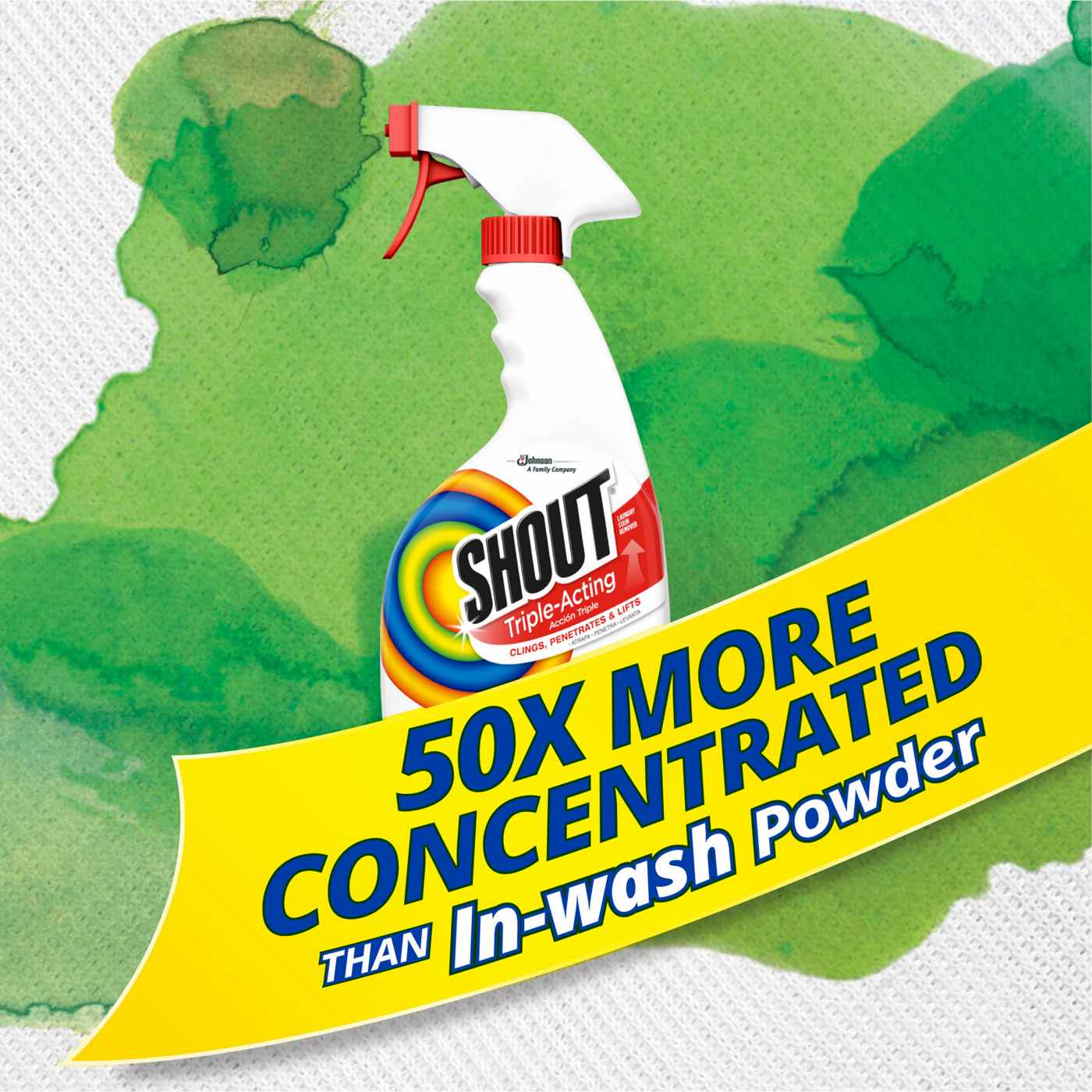 Shout Triple-Acting Laundry Stain Remover; image 2 of 9