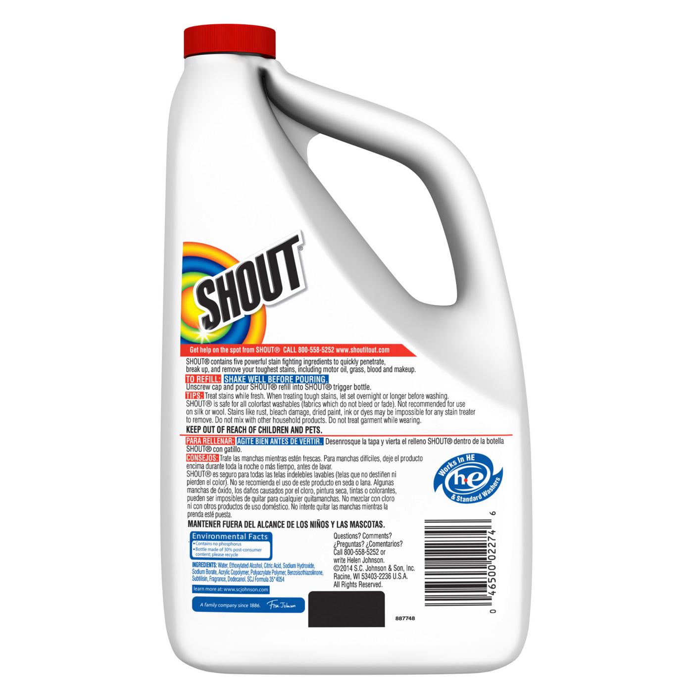 Shout Triple-Acting Laundry Stain Remover Value Size; image 2 of 8
