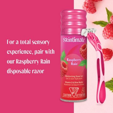 Skintimate Women's Shave Gel - Raspberry Rain, 7 oz