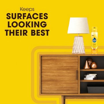 Pledge Pledge Enhancing Polish, Wood & Furniture Spray, Orange Scent, 9.7oz, 9.7 oz