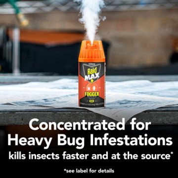 Raid MAX Concentrated Deep Reach Foggers, 3 ct