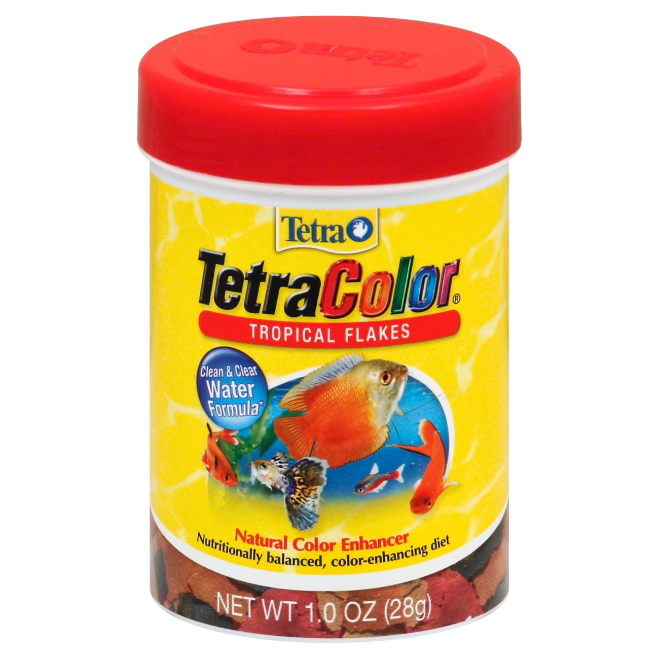 Tetra Color Tropical Flakes Natural Color Enhancer - Shop Fish at