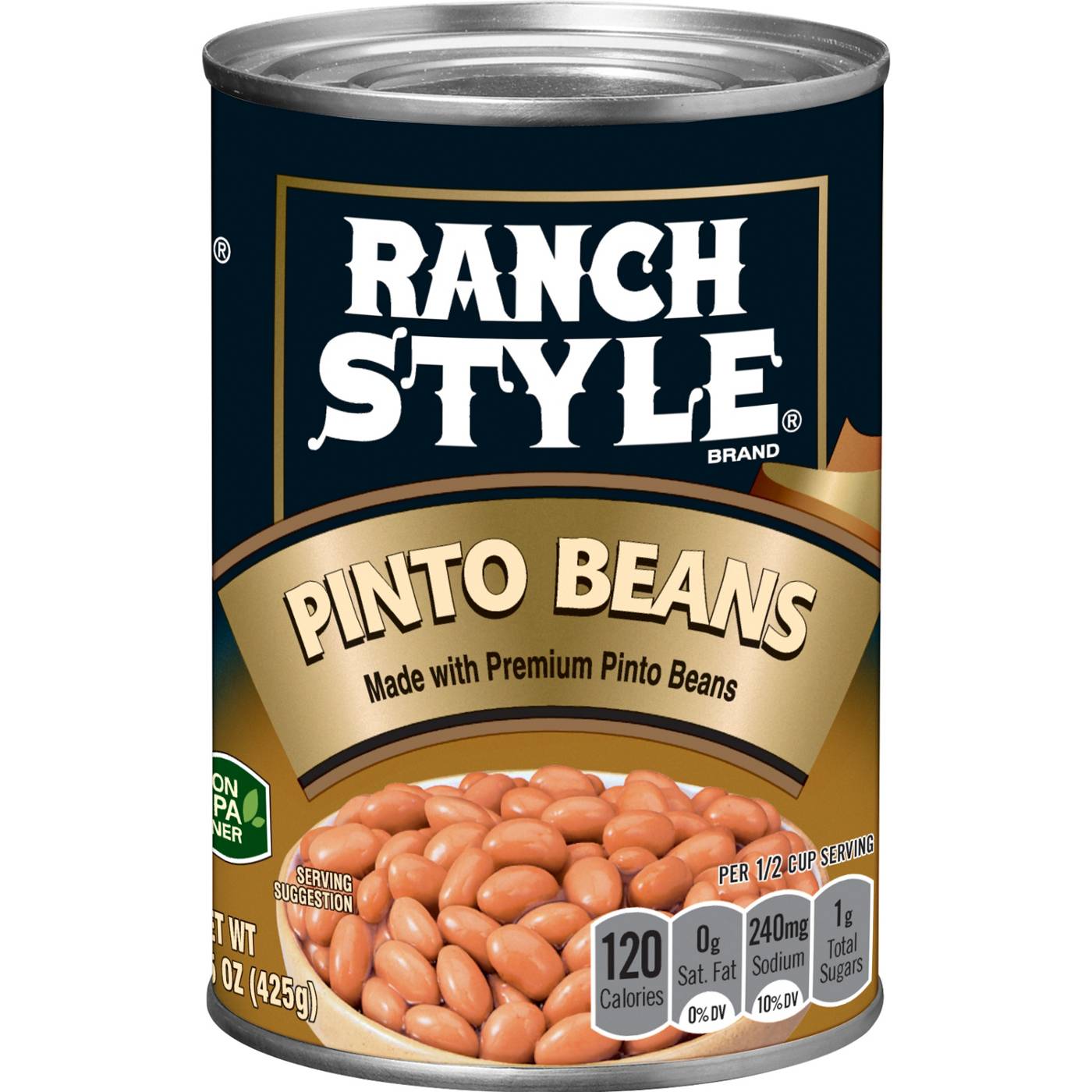 Ranch Style Beans Premium Pinto Beans Canned Beans; image 1 of 6