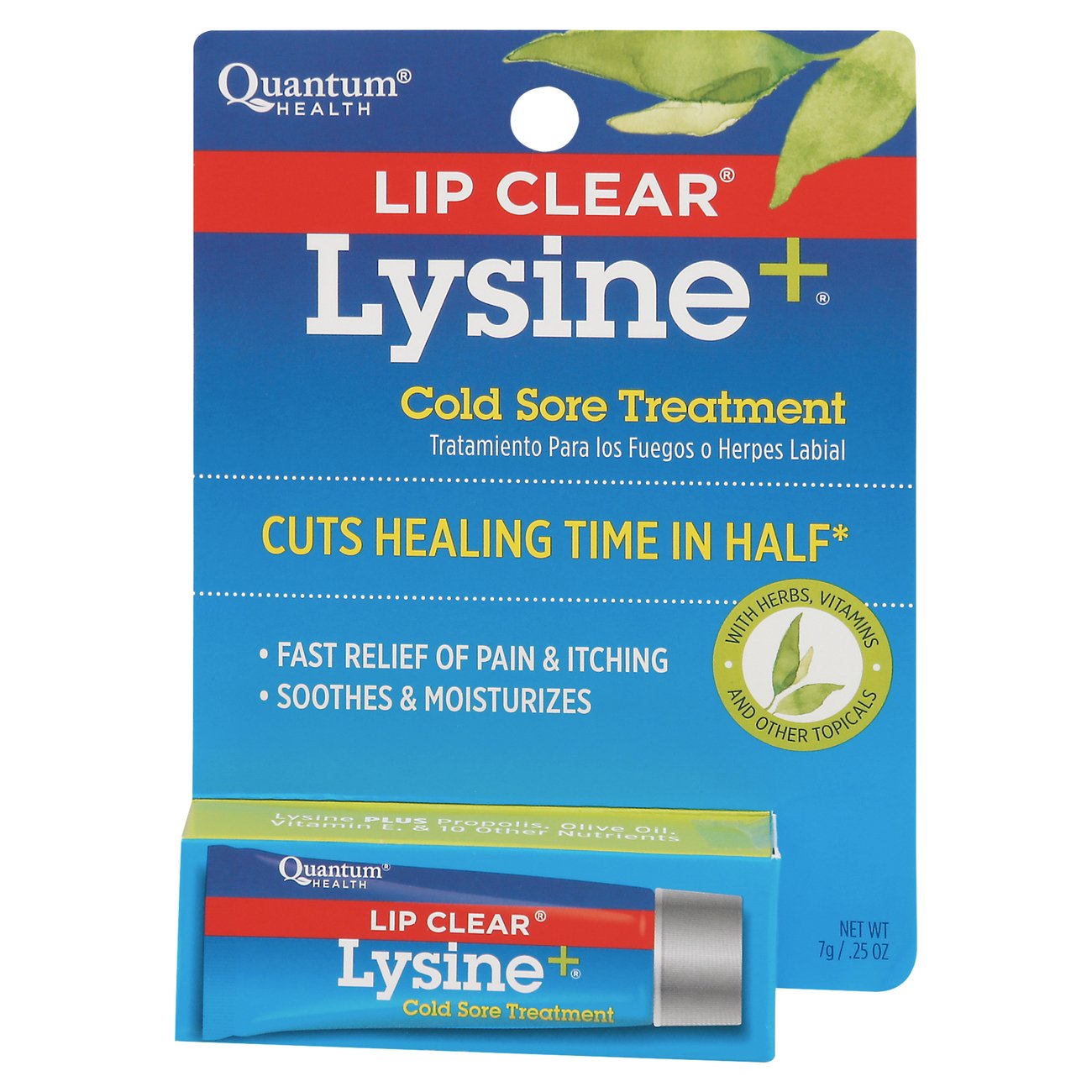 Lip Clear Lysine Plus Clear Lip Balm Shop Lip balm & treatments at HEB