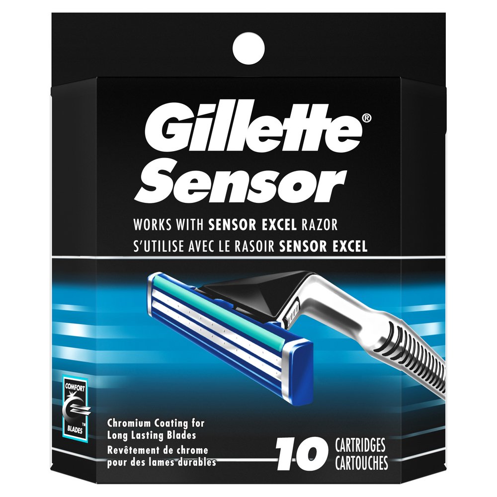 Gillette Sensor Razor Blade Refills Shop Razors & blades at HEB
